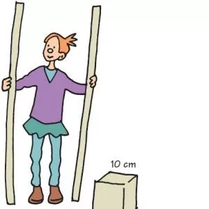 Byg stylter - og andre ting i træ. Tegning: Eva Wulff. Vi bruger træ.