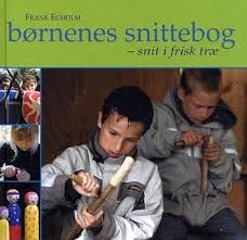 Forsiden af "Børnenes snittebog". Forsiden af "Børnenes snittebog".