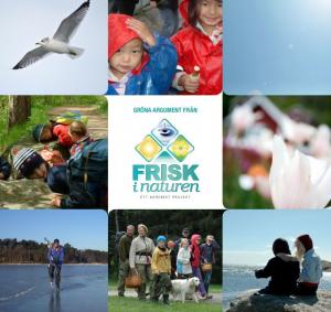 Forsiden af argumentationsfolderen "Frisk i naturen". Forsiden af argumentationsfolderen "Frisk i naturen".