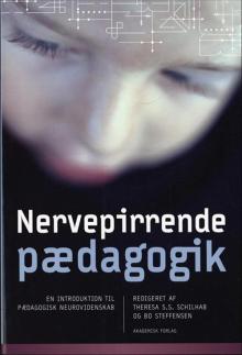 Forside af bogen "Nervepirrende pædagogik". Forside af bogen "Nervepirrende pædagogik".