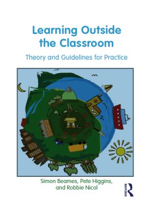 Bogens forside. Learning Outside the Classroom. Bogens omslag
