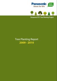 Rapportens forside. Tree Planting Report 2009 - 2010. Rapportens forside.
