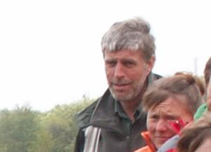 Stephan og Eva ude i blæsten - Foto: Malene Bendix