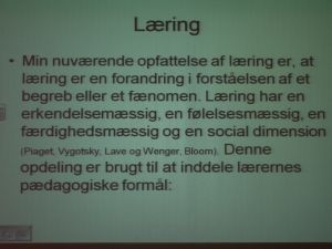 Trine Hyllested om Læring