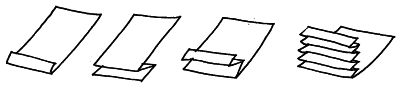 Fold en bred musetrappe