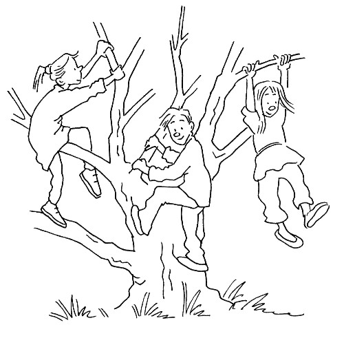 Post 12: Kravl op i et træ. Klik for kopiark